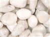 Polished White Pebbles 1" - 2" - decorative garden stones