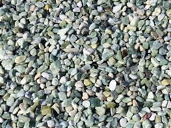 Wasabi Green Pebbles 3/8" - 5/8" - Decorative Stone