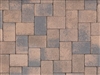 Cream - Brown - Charcoal Antique Cobble Pavers Stone - outdoor patio pavers