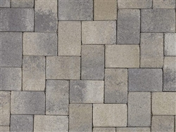 Gray - Moss - Charcoal Antique Cobble Pavers Stone - patio paver bricks
