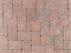 Red - Brown - Charcoal Antique Cobble Pavers