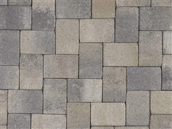 Gray - Moss - Charcoal Appian Cobble Pavers Stone - pavers for walkways