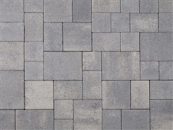 Dark Gray - Pewter - Charcoal Courtyard Pavers Stone - pavers for backyard