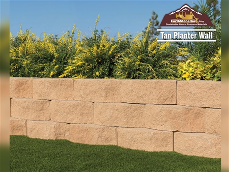 Planter Wall Pavers Tan - Landscape Blocks