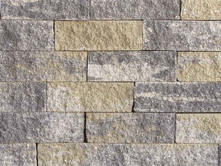 Tango Project Wall Block Pavers Gray - Moss - Charcoal -  Landscaping Pavestone