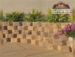 Sand - Stone - Mocha Planter Wall Block