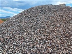 Curacao Blue Rock Gravel 1/4" Minus - Landscape Gravel