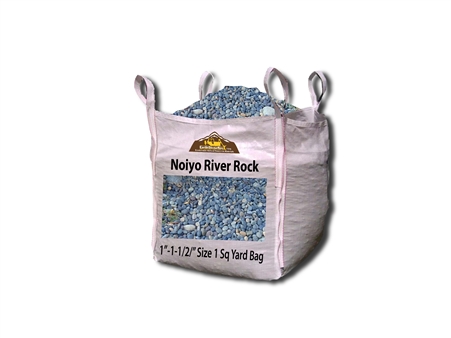 Noiyo River Stone 1-1/2"  Per Yard  Landscape Rock Near Me