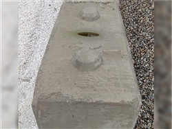 Interlocking Concrete Betonblock 3000 lb