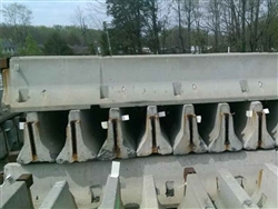 Jersey Style Concrete Barrier Block 20ft Per Each - Flood Control Materials