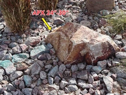 Casino Royale Gold Boulder Rock 24" - 30" near me - Big Rocks