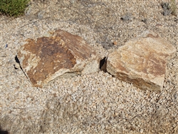 Golden Queen Granite Boulders 12"- 18" Per Pound