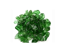 Green Fire Glass 3/4" - 1-1/2"