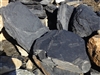 Black Slate Boulders 12"- 18" Per Ton