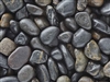 Black Pebbles Polished 1/2" Sample