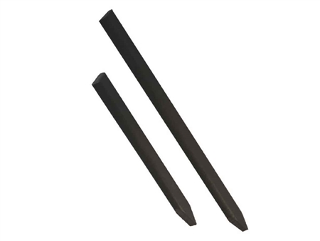 Epic Black Plastic Stake 1" x 18" x 2" - lawn edging