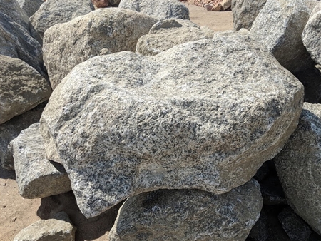Grey Granite Large Boulders For Sale 30" - 36"