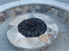 Black Cinders Lava Rock 3" - 9" - Gravel Path