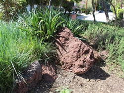 Red Lava Large Boulders 30" - 36"