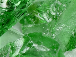 Crystal Green Landscape Glass 1" - 2"