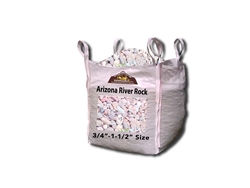 Arizona River Rock 3/4"- 1-1/2" Supersack Per Ton