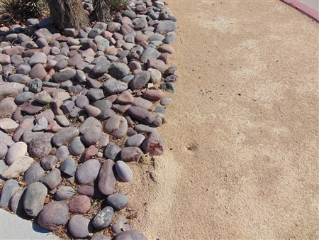 Arizona River Rock Cobbles 3" to 6" Per Yard - Gravel Near Me