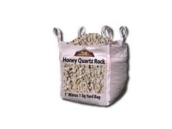 Honey Quartz Gravel 3/4"  Per Yard  - Landscape Supply