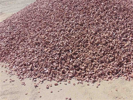 Mahogany Rock Gravel 3/4" Screened Bulk - Crushed Rock Near Me