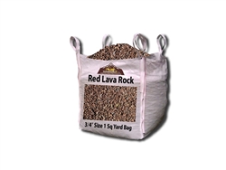 Red Lava Rock 3/4" - Types of Gravel