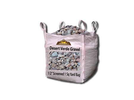 Desert Verde Gravel 1/2" Screened - Landscape Supplies