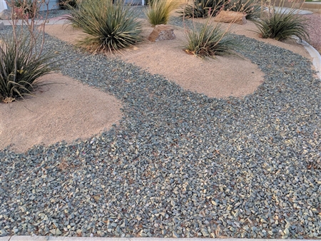 Surf Green Landscape Gravel 3/4"TruckLoad - Landscaping Rocks Near Me