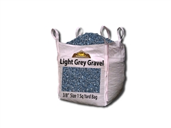 Light Grey Gravel 3/8" Price Per Yard - Stone Quarry