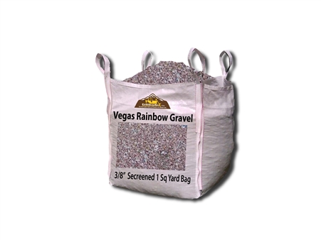 Vegas Pink Rock 3/8" Per Ton RockSack