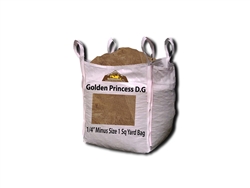 Golden Princess D. G. 1/4" Minus Per Ton Rock Sack