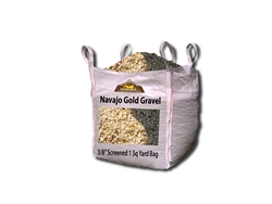 Navajo Gold Gravel 3/8" Screened - Landscaping Rocks