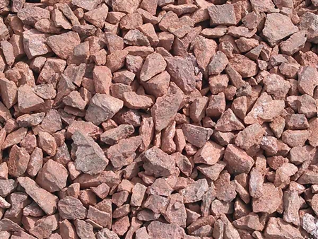 Apache Red Gravel & Rock 1"-4" TruckLoad Per Ton - Landscape Stone