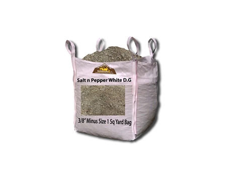 Salt n Pepper White Decomposed Granite 3/8" Minus