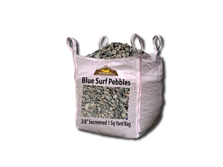 Blue Surf Pebbles 3/8" Screened - Rock Landscaping