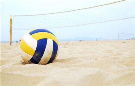 Beach Volleyball Court Beach Sand