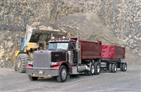 Dump Truck and Transfer Trailer up to 25 tons
