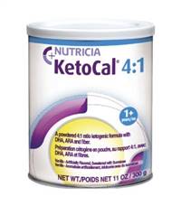 KetoCal 4:1 Vanilla Flavor 300 Gram Can Powder, 101777 - Sold by: Pack of One