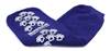 Slipper Socks, McKesson Terries Bariatric, Extra Wide Royal Blue Above the Ankle, 40-1099 - 1 Pair