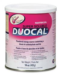 Duocal High Calorie Unflavored 14 oz. Can Powder, 118262 - Case of 6