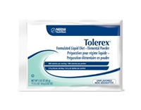 Tolerex Elemental Oral Supplement, Unflavored Powder, 2.82 Ounce Individual Packet - Box of 6 Packets