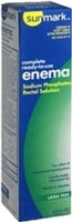 Enema Saline Laxative, 4.5 Ounce, by Sunmark - (Pack of 6)