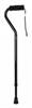 McKesson Offset Cane Aluminum 30 to 39 Inch Height Black, 146-RTL10306 - CASE OF 6