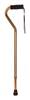 McKesson Offset Cane Aluminum 30 to 39 Inch Height Bronze, 146-RTL10307 - CASE OF 6