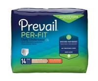 Prevail Per-Fit Adult Underwear, EX-LARGE, Heavy Absorbency, Pull On, PF-514 - Case of 56