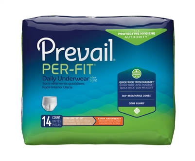 Per-Fit Adult Underwear, Ex-Large, Heavy Absorbency, Pull On, PF-514