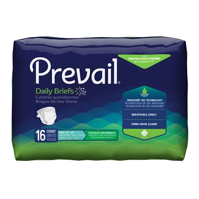 Prevail Specialty Brief, YOUTH, 15-22 Inch Waist, Heavy Absorbency, PV-015